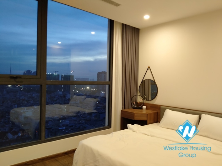 Nice 2 bedroom apartment for rent in W3 building, Vinhome Westpoint Pham Hung.